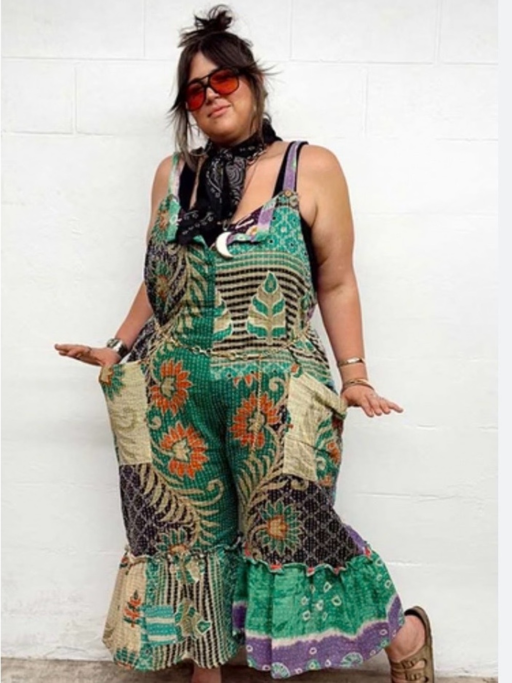 NWT Handmade Joplin Jumpsuit Free Size
